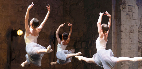 Au plus près des danseurs